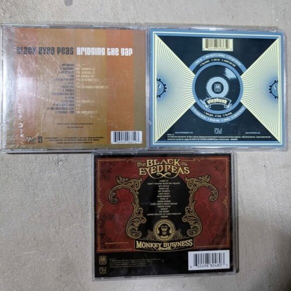Black Eye Peas - 3 CDs - Bridging the Gap, Elephant Funk, Monkey Business. - Picture 2 of 2